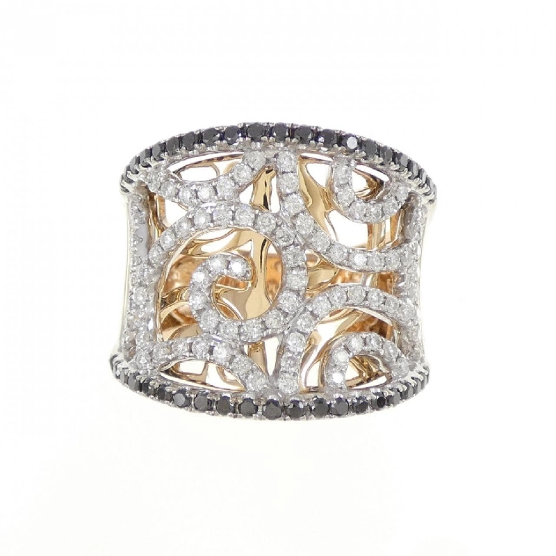 Nhẫn kim cương K18PG/K18WG 1.10CT 672794