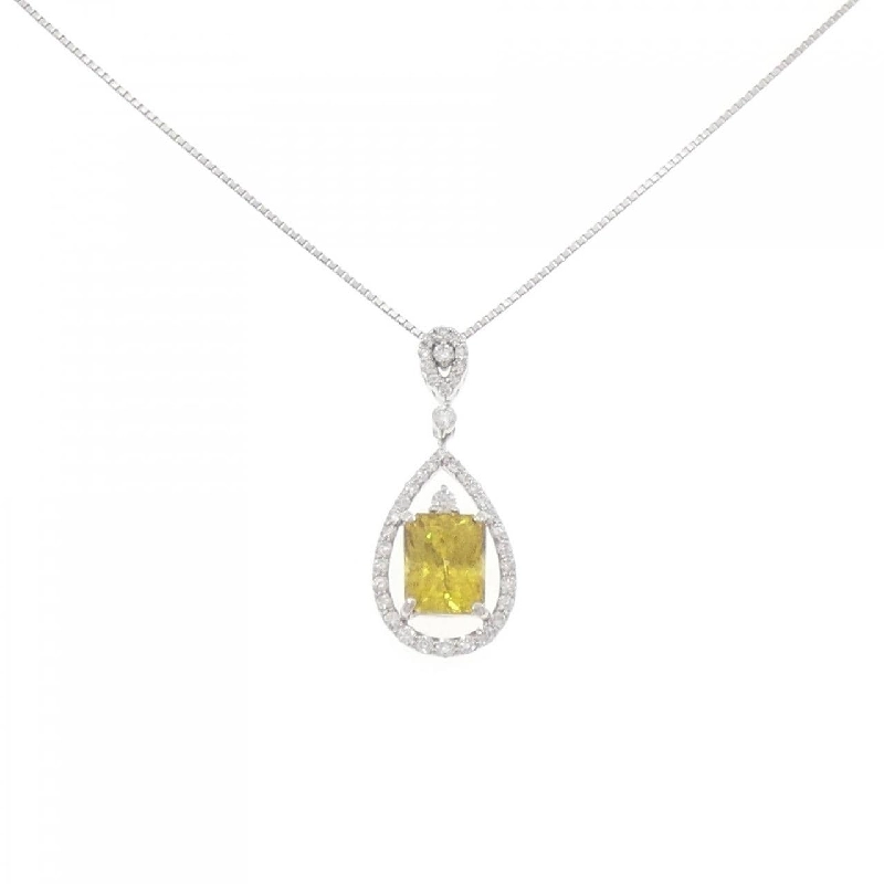 Dây chuyền Sphene PT900/PT850 2.15CT - Hàng hiệu Chính hãng 860534
