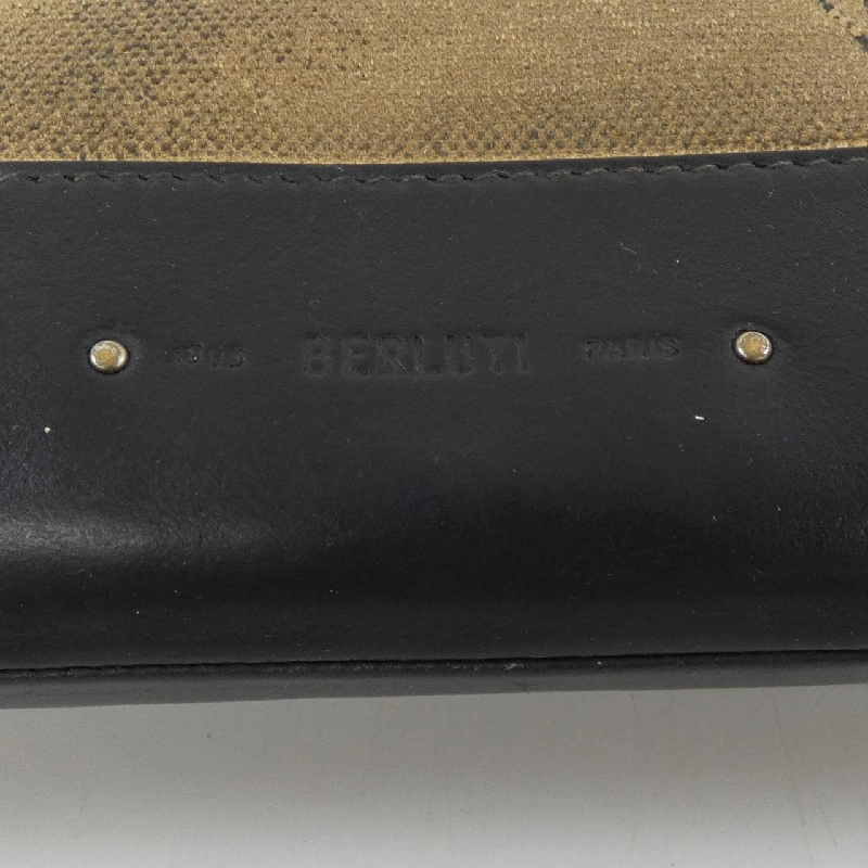 Berluti ニノGMロッジキャンバスクラッチ BAG - Hàng hiệu Authentic 831761