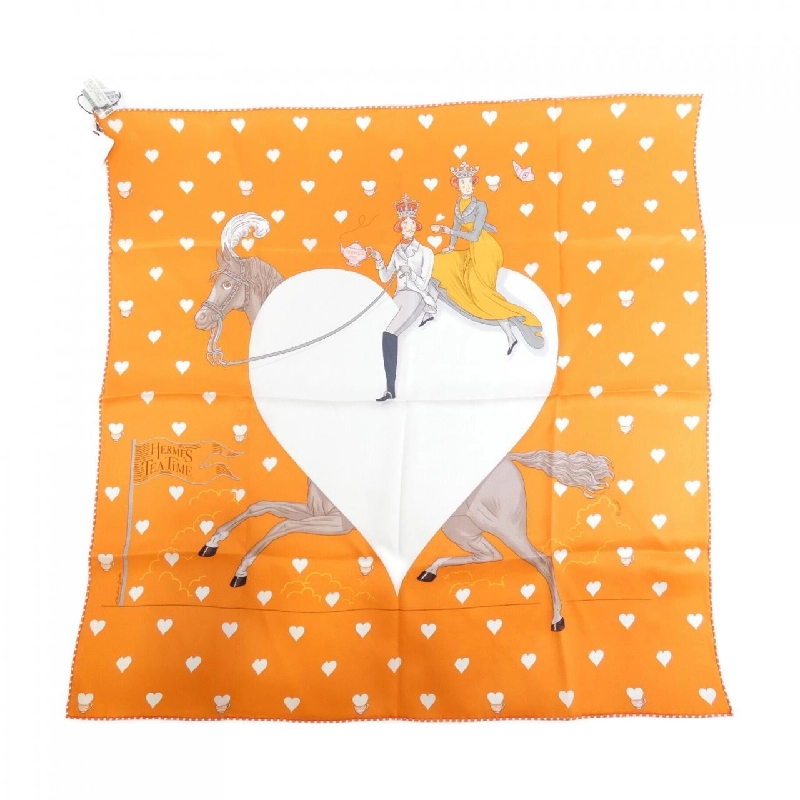 Khăn quàng cổ TEA TIME của Hermès 625601