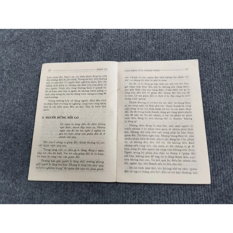 NHÂN SỰ CHÌA KHÓA CỦA THÀNH CÔNG 472328