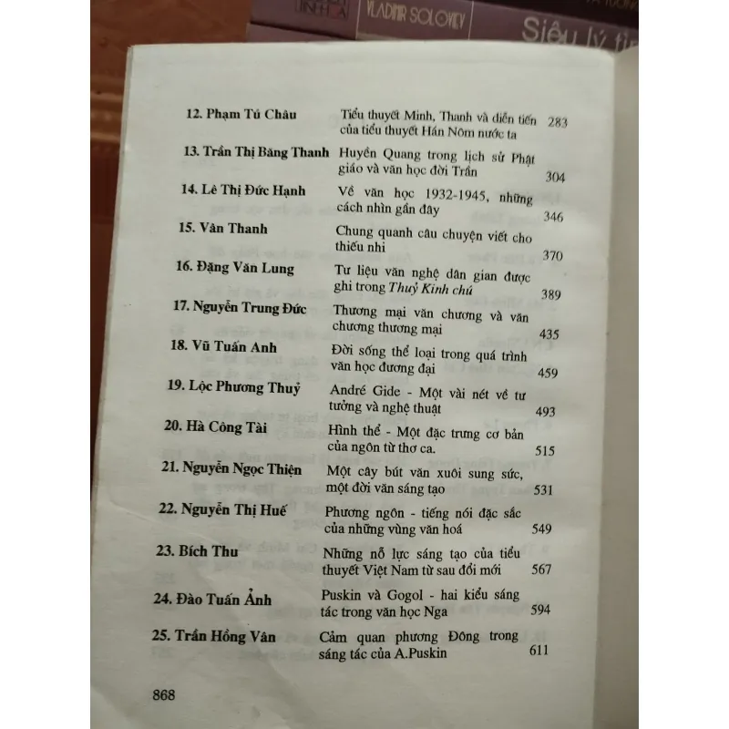 NHỮNG VẤN ĐỀ LÝ LUẬN VÀ LỊCH SỬ VĂN HỌC 1003366