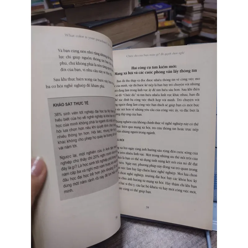 Sách: Chiếc dù của bạn màu gì? - Bí quyết chọn nghề - Carol Christen, Rchard N Bolles 603806