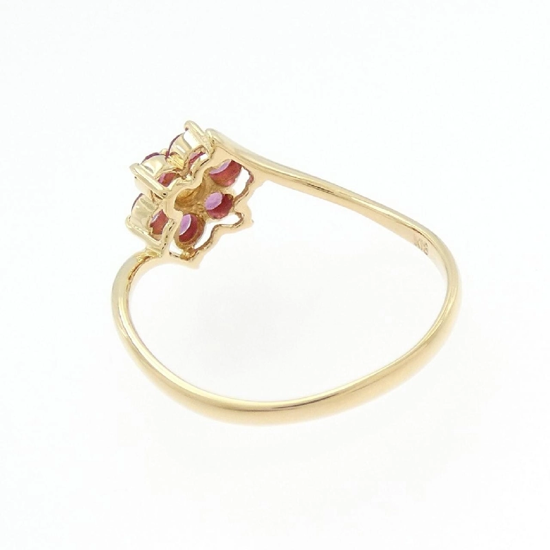 Nhẫn Ruby Hoa K18YG 0.50CT - Hàng hiệu Chính hãng 855281