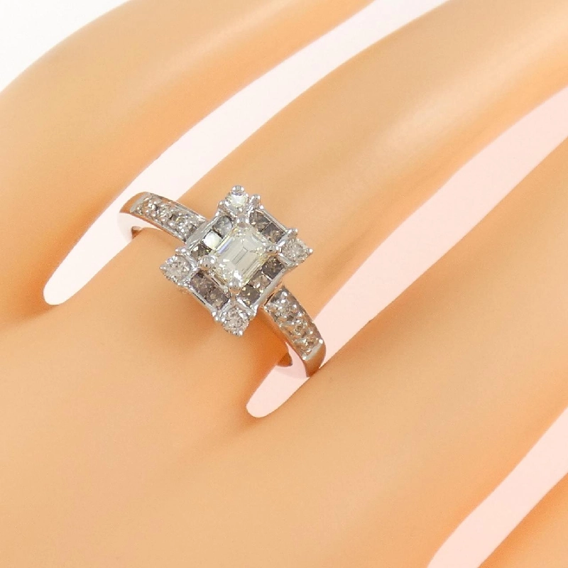 Nhẫn kim cương K18WG 0.329CT - Hàng hiệu Authentic 849561