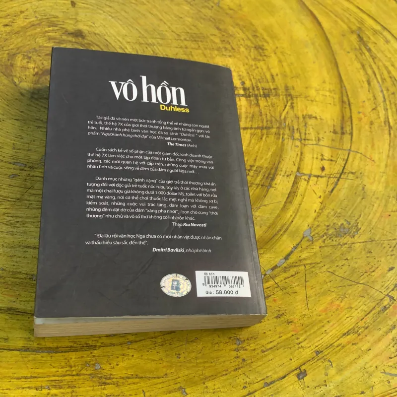 VÔ HỒN- SERGEY MINAEV- chuyện về một người không chân chính 747637