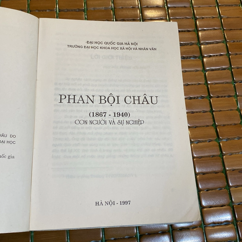 PHAN BỘI CHÂU, CON NGƯỜI VÀ SỰ NGHIỆP (XB 1997) 529674