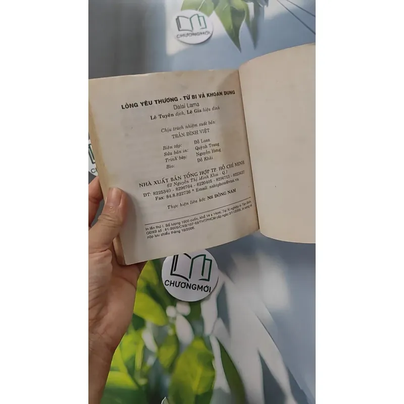 Lòng Thương Từ Bi Khoan Dung - Dalai Lama 775950