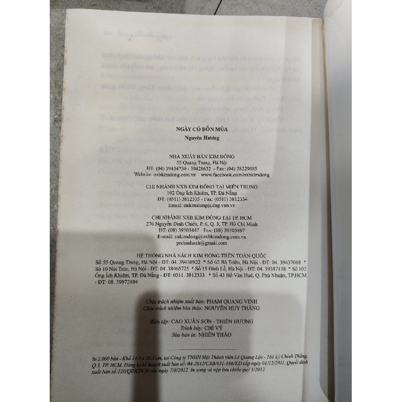 Ngày có bốn mùa - Nguyên Hương 467733