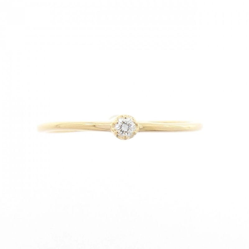 Nhẫn kim cương Solitaire K18YG 0.03CT - Hàng hiệu Chính hãng 853283