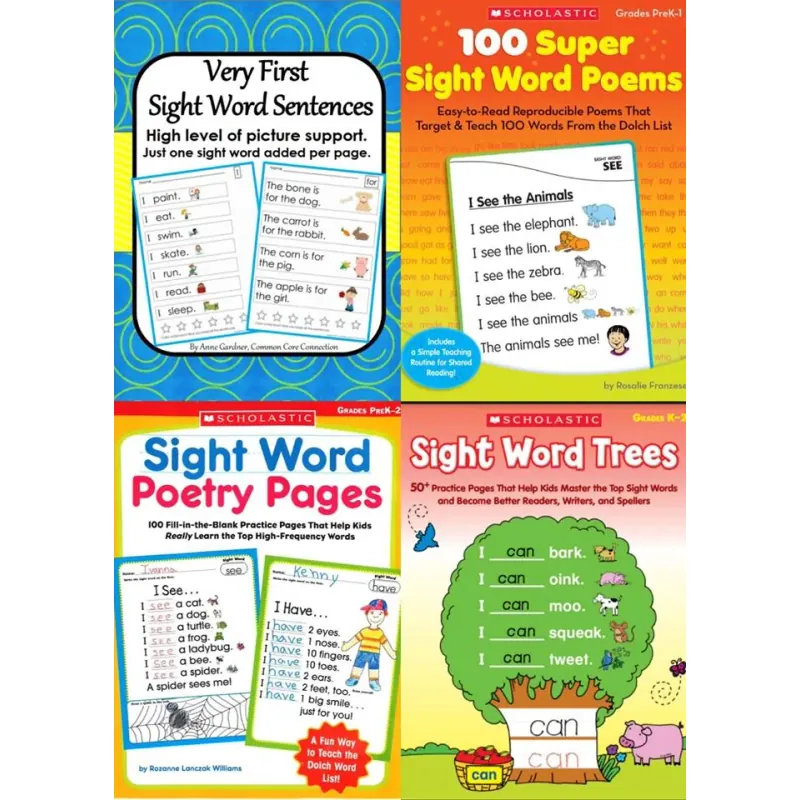 Sight word - bộ 4 quyển 1045008