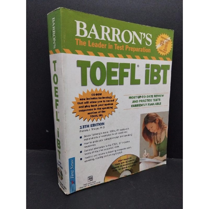 Toefl iBT 13TH edition (kèm CD) mới 80% ố bẩn 2014 HCM1710 HỌC NGOẠI NGỮ 303280