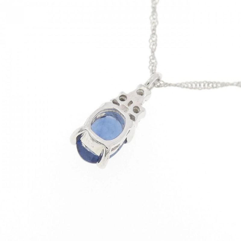 K18WG Sapphire Necklace 0.5CT - Hàng hiệu Authentic 859256