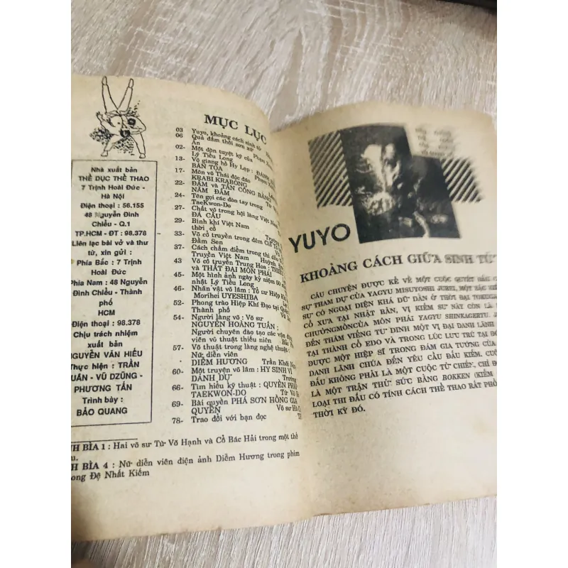 TÌM HIỂU VÕ THUẬT VÕ TỰ VỆ TRUNG HOA  - 80 trang, nxb: 1991 - Giá: 35k 194338