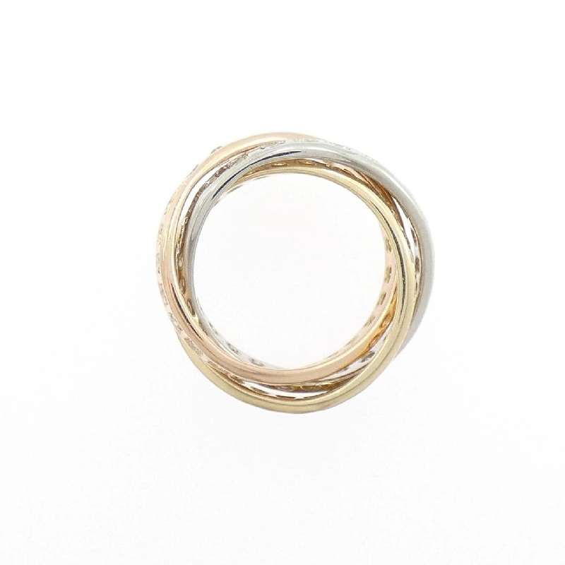 Nhẫn hồng ngọc K18YG/PT900/K18PG 0.43CT - Hàng hiệu Authentic 850213