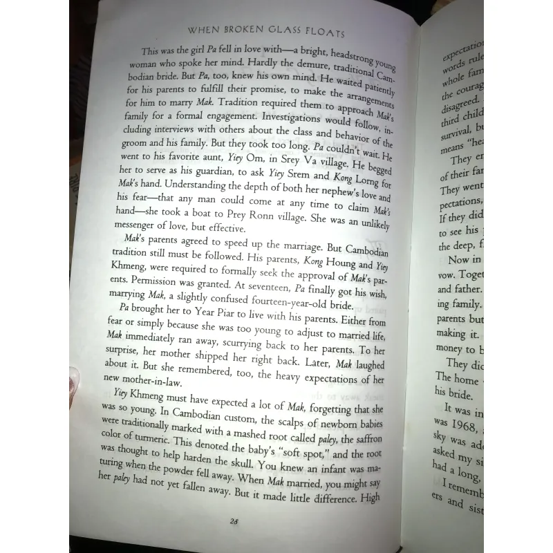 When broken glass floats: growing up under the Khmer rouge- Chanrithy Him 1002946