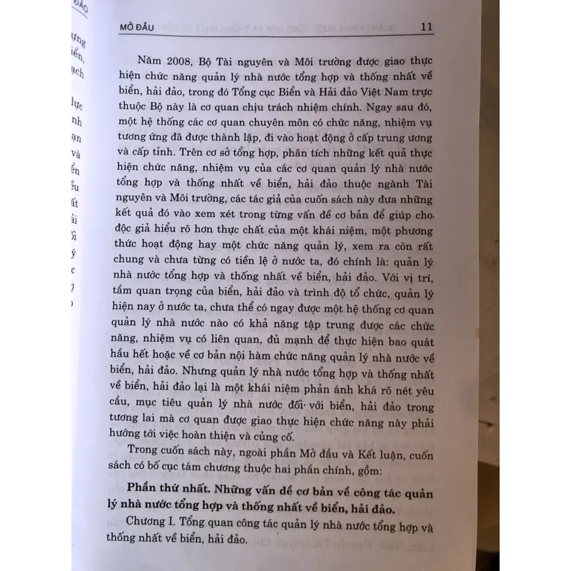Quản lý nhà nước tổng hợp và thống nhất về biển, hải đảo 712389