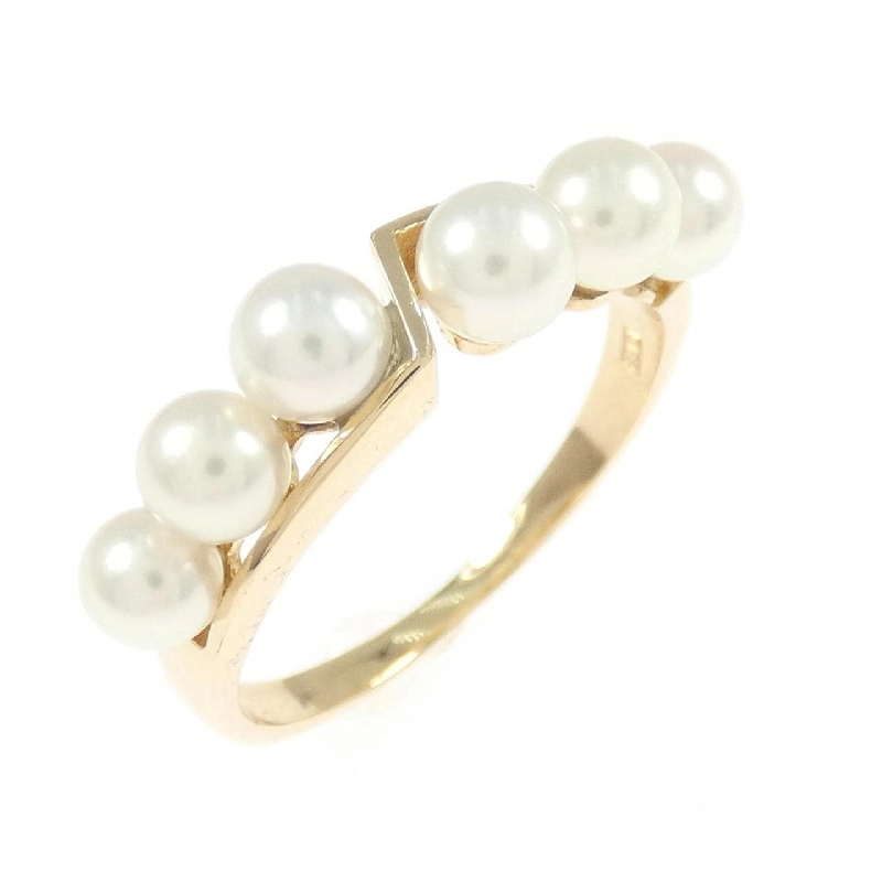 K18PG Nhẫn Ngọc Trai Akoya - Hàng hiệu Chính hãng 852277