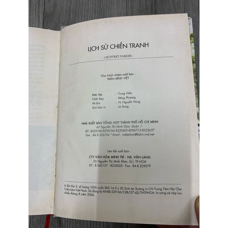 Lịch sử chiến tranh - Geoffrey parker. 1b4 518494
