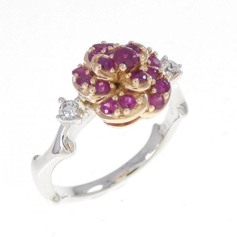 Nhẫn Ruby 0.43CT K18WG/K18PG - Hàng hiệu Chính hãng 853234