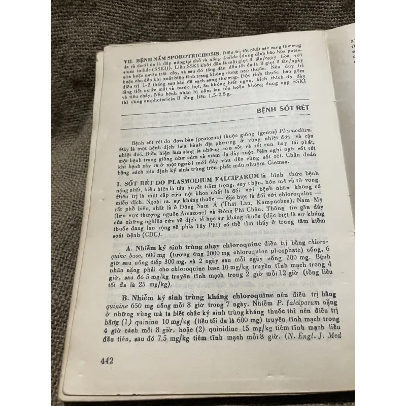 Sổ tay điều trị nội khoa 1-2, tài liệu dịch  1000303