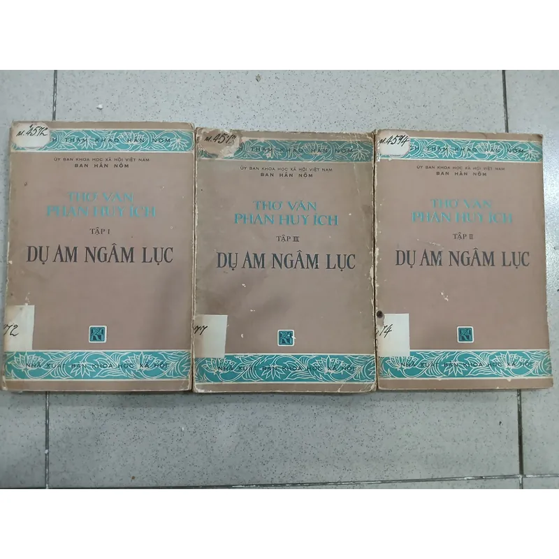 DỤ AM NGÂM LỤC - Thơ văn Phan Huy Ích 299251