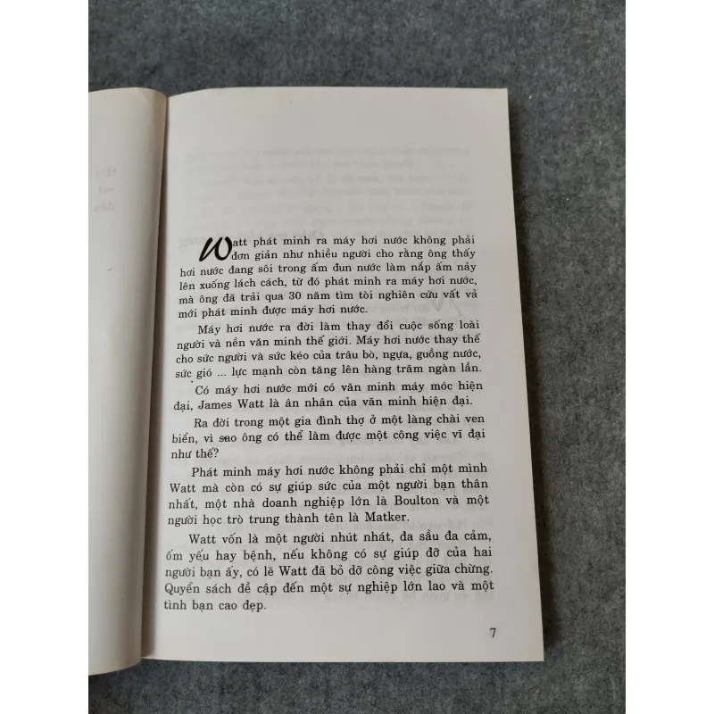 JAMES WATT (1736 - 1819) NHÀ PHÁT MINH MÁY HƠI NƯỚC 718949