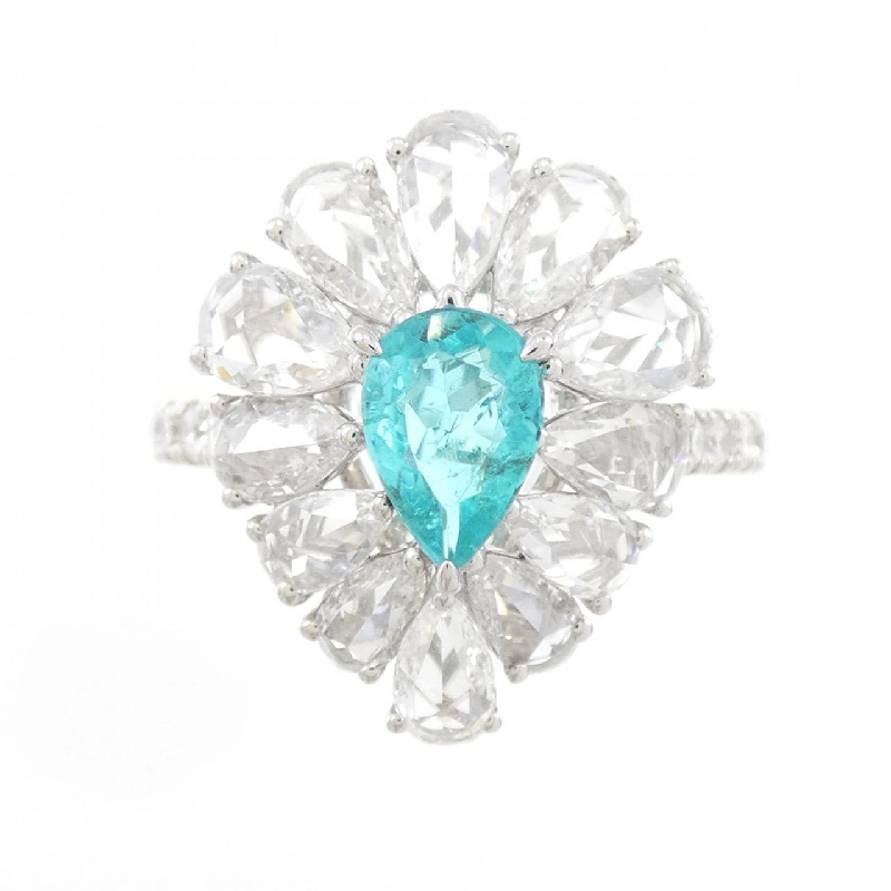 Nhẫn Paraiba Tourmaline PT950 0.50CT 670957