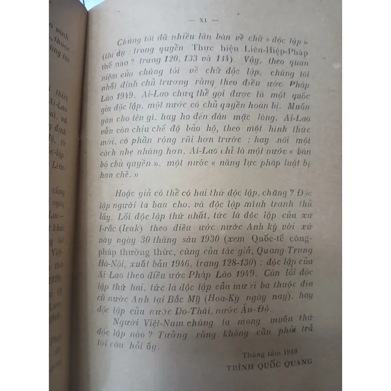 XỨ AI - LAO VÀ ĐIỀU ƯỚC PHÁP - LÀO - TRÌNH QUỐC QUANG 716707