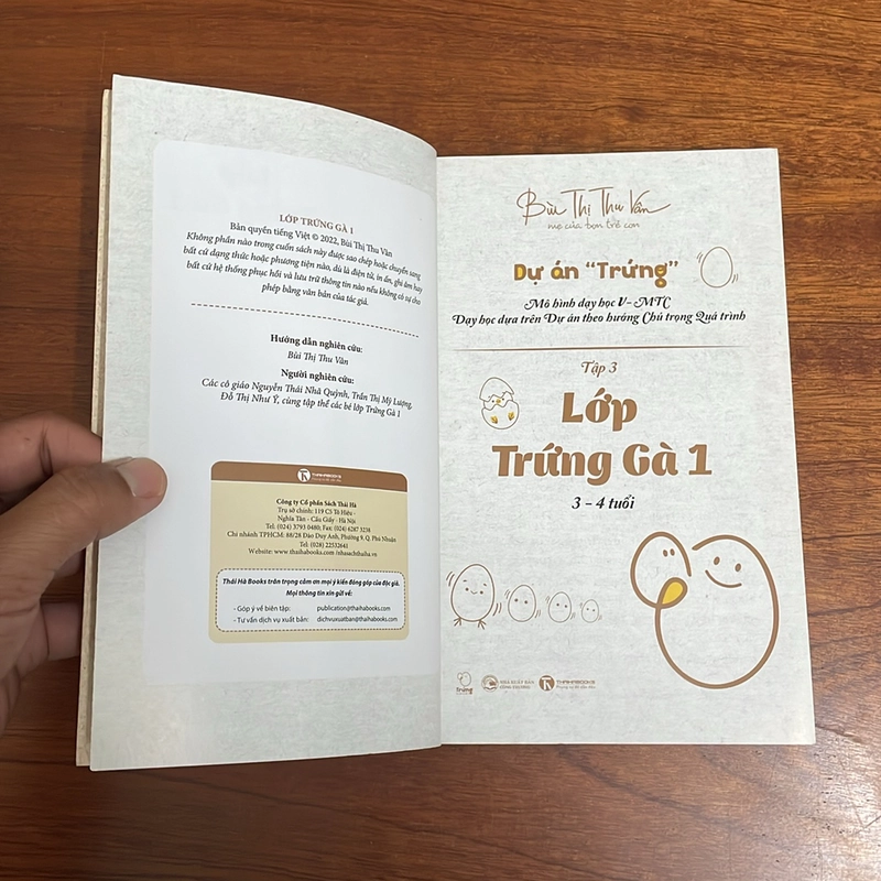 II Dự Án Trứng: Lớp Trứng Gà 1 & Lớp Trứng Ngỗng - Bùi Thị Thu Vân - 2022 498037