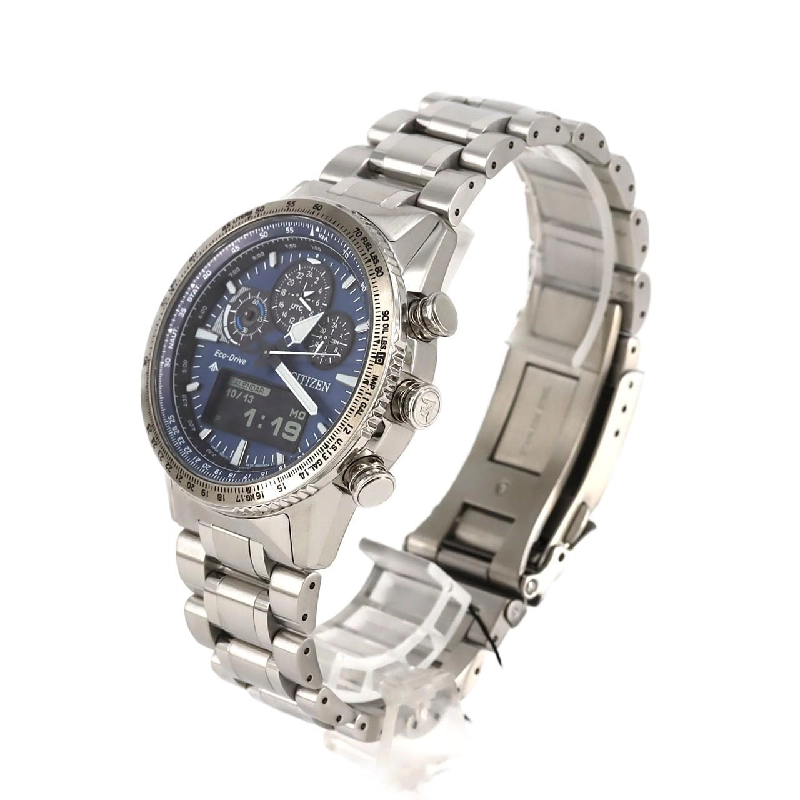 Đồng hồ Citizen Promaster U830-00CG904/JV2000-51L SS Solar Quartz - Hàng hiệu Chính hãng 880285