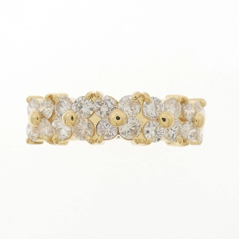 Nhẫn kim cương hoa K18YG 0.70CT - Hàng hiệu Chính hãng 847493