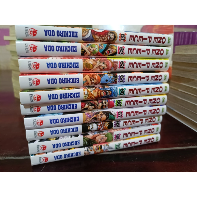 Combo 10 cuốn One Piece bìa áo tùy chọn 222554