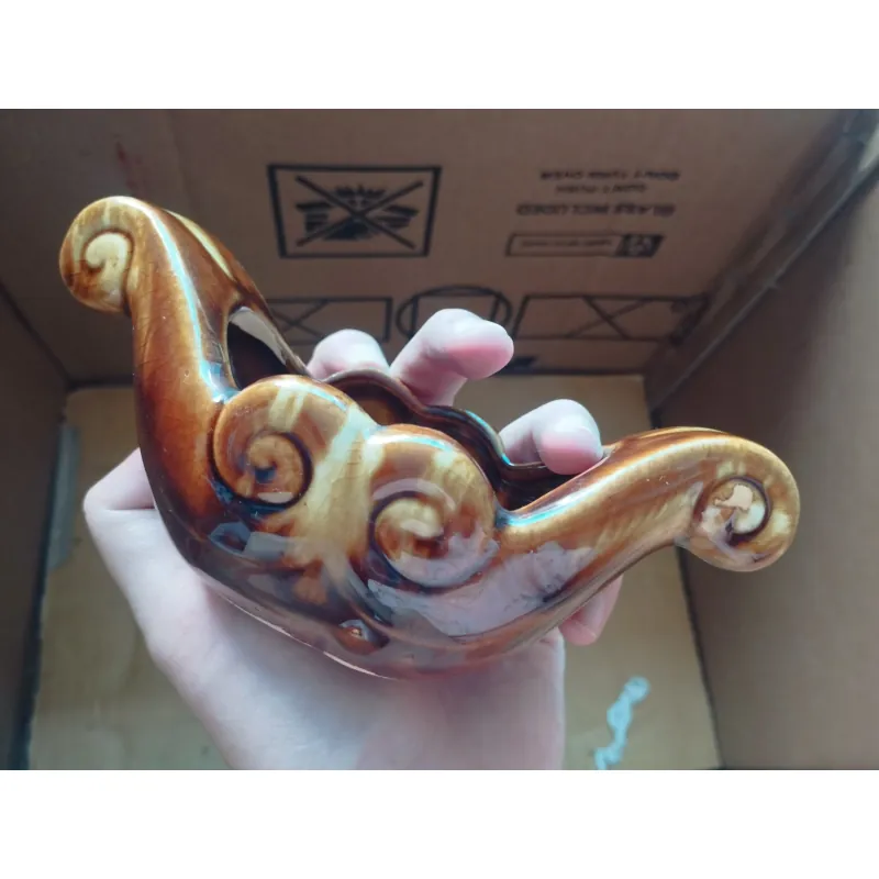 Gạt tàn gốm hoa văn  753607