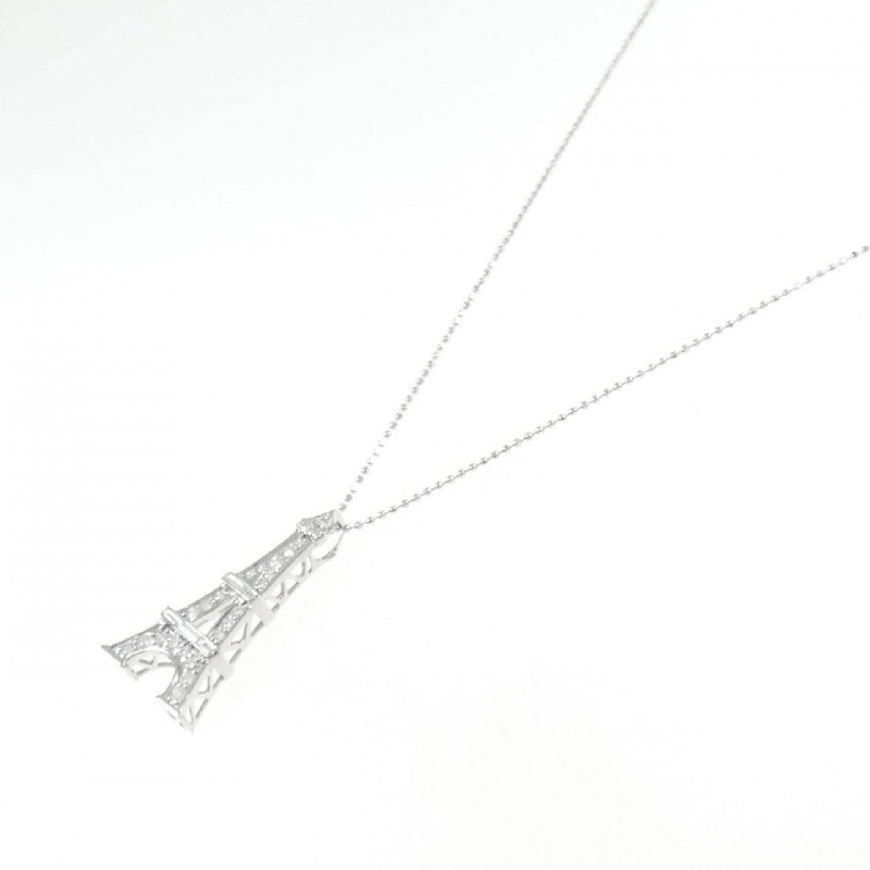 K18WG Dây chuyền kim cương 0.50CT - Hàng hiệu Chính hãng 866640