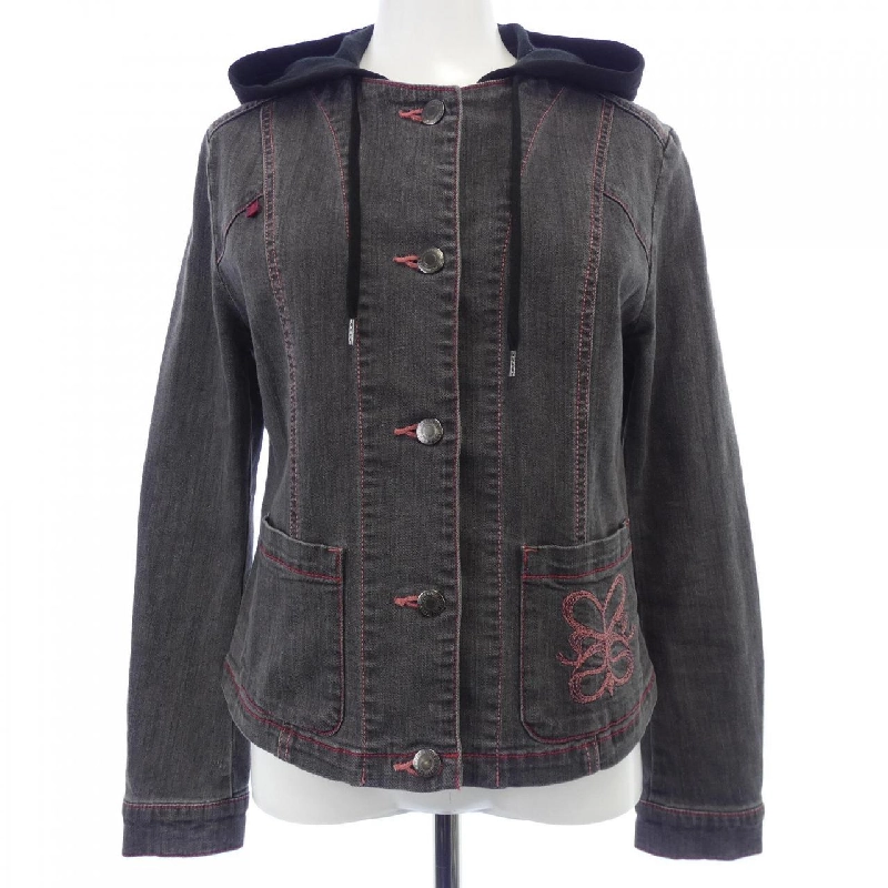 Áo khoác denim RITSUKO SHIRAHAMA - Hàng hiệu Authentic 815147