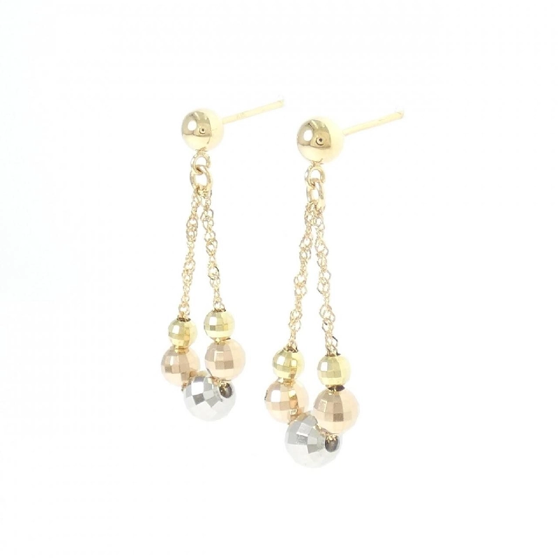 K18 Ba màu Bông tai - Hàng hiệu Chính hãng 867312