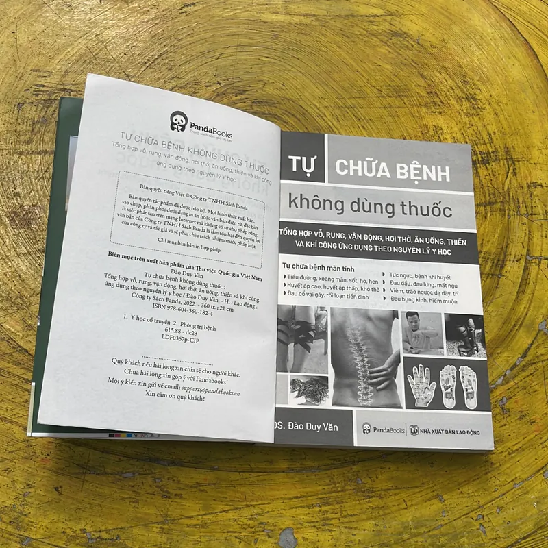 TỰ CHỮA BỆNH KHÔNG DÙNG THUỐC- DS. ĐÀO DUY VĂN 591967