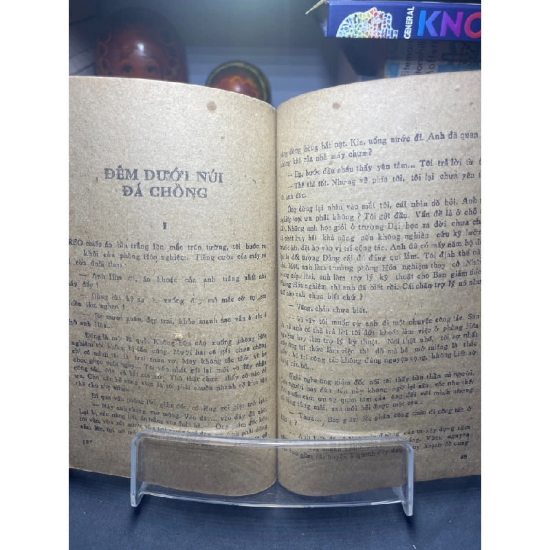 Đêm dưới núi đá chồng 1985 mới 50% ố vàng nặng Nguyễn Đức Thọ HPB0906 SÁCH VĂN HỌC 451253
