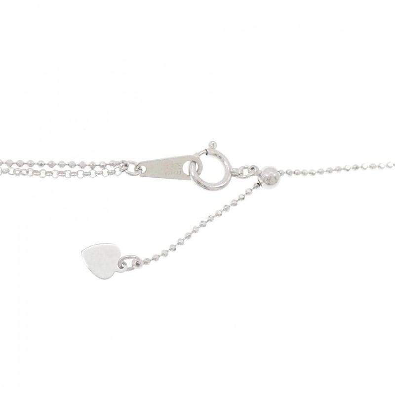 K18WG Hoa Đá Màu Dây Chuyền - Hàng hiệu Chính hãng 857726