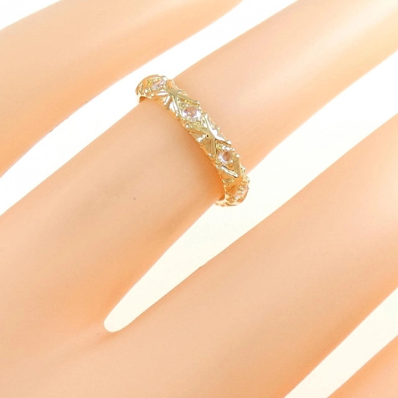 Nhẫn kim cương K18YG 0.08CT - Hàng hiệu Authentic 855627