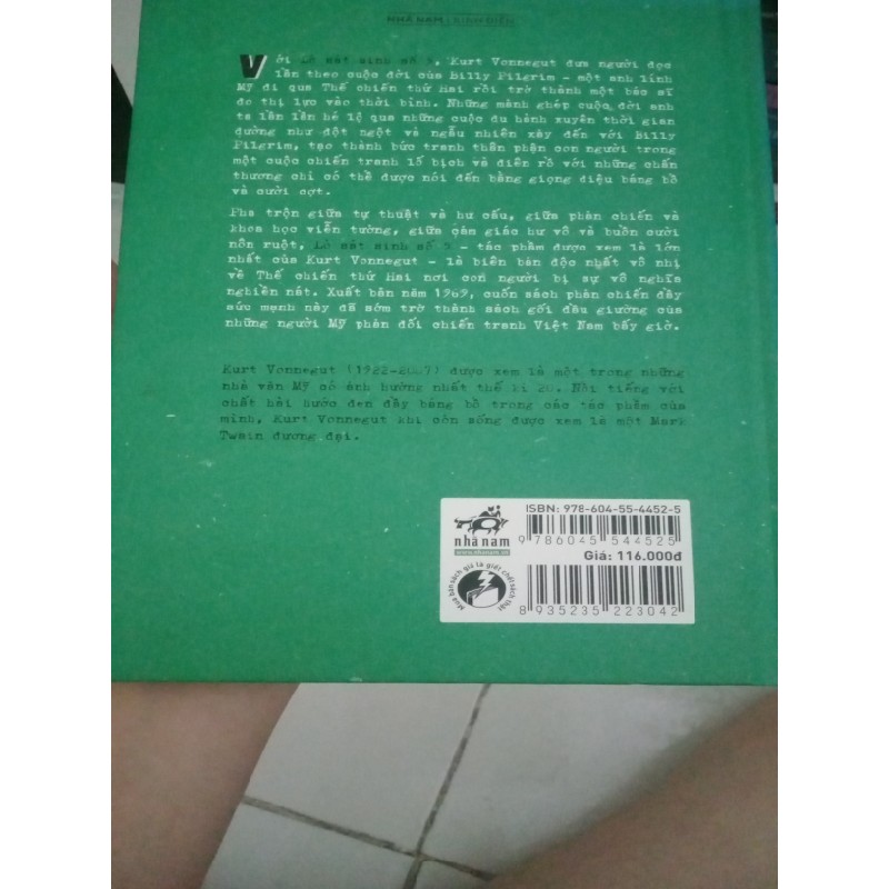 lò sát sinh số 5 (bìa cứng) 20662