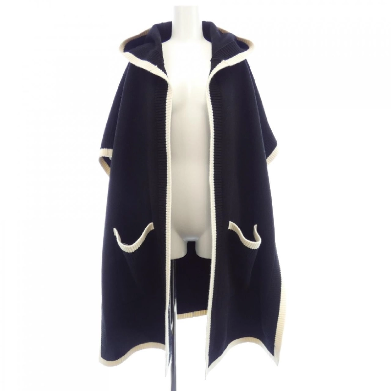 Áo choàng có mũ Burberry JACQUARD HOODED CAPE 80315441 630947