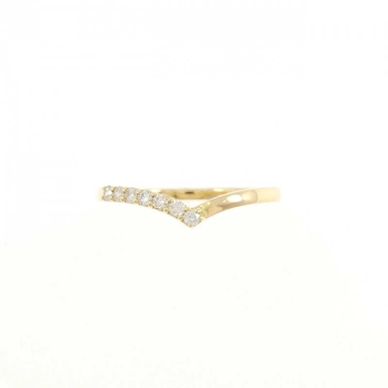 【Sản phẩm mới】Nhẫn kim cương K18YG 0.10CT 672403