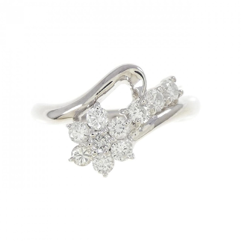 Nhẫn kim cương hoa PT900 0.50CT - Hàng hiệu Authentic 853920