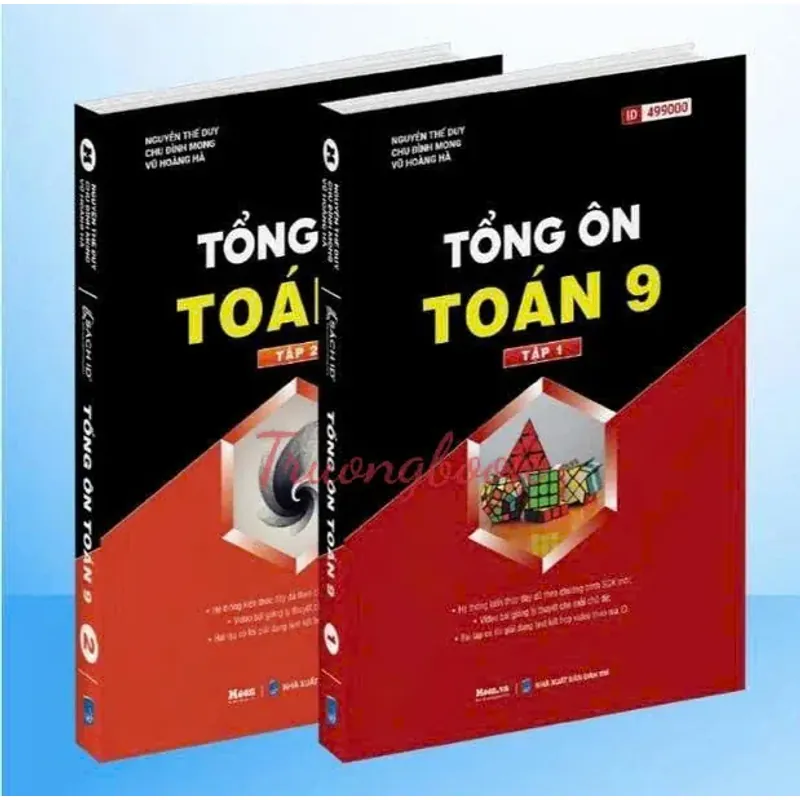 Sách 2026-Tổng Ôn Toán 9 Tập 1+2 792797