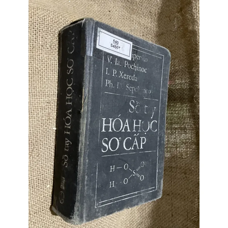 Sổ tay hóa học sơ cấp - A. T. Pilipenko V. Ia. Pochinoc I. P. Xereda Ph. Đ. Sepchenco 799984