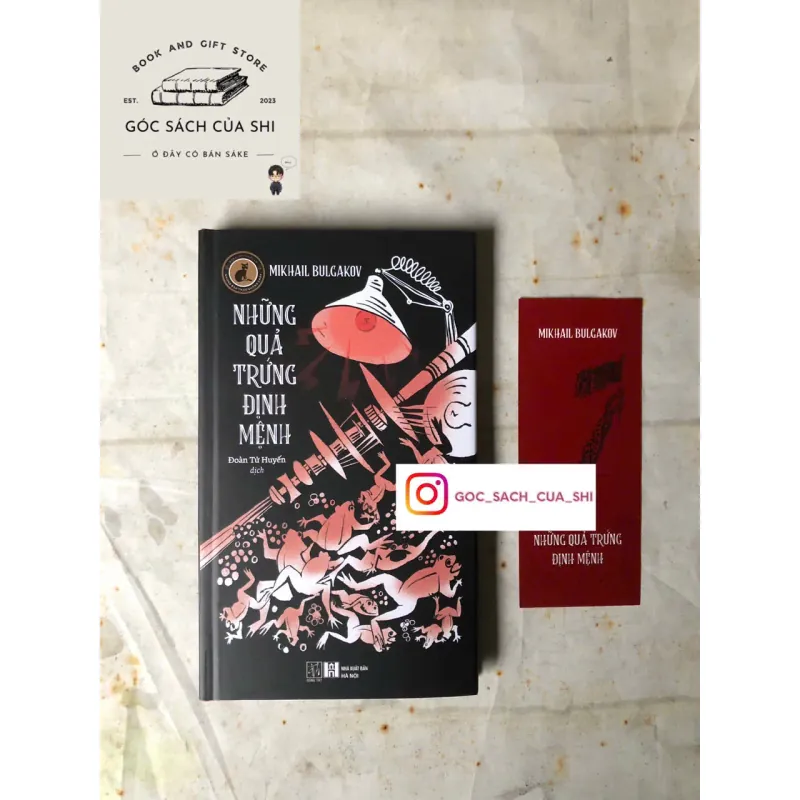 Những Quả Trứng Định Mệnh - Mikhail Bulgakov (bìa cứng giới hạn 666 bản) 759041