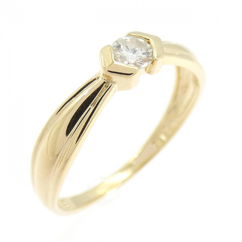 Nhẫn kim cương K18YG 0.11CT - Hàng hiệu Authentic 853176