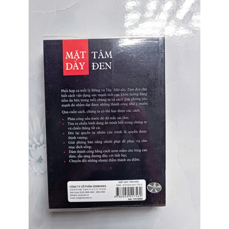 Mặt dày Tâm đen - Chin Ning Chu (mới 98%) 298730